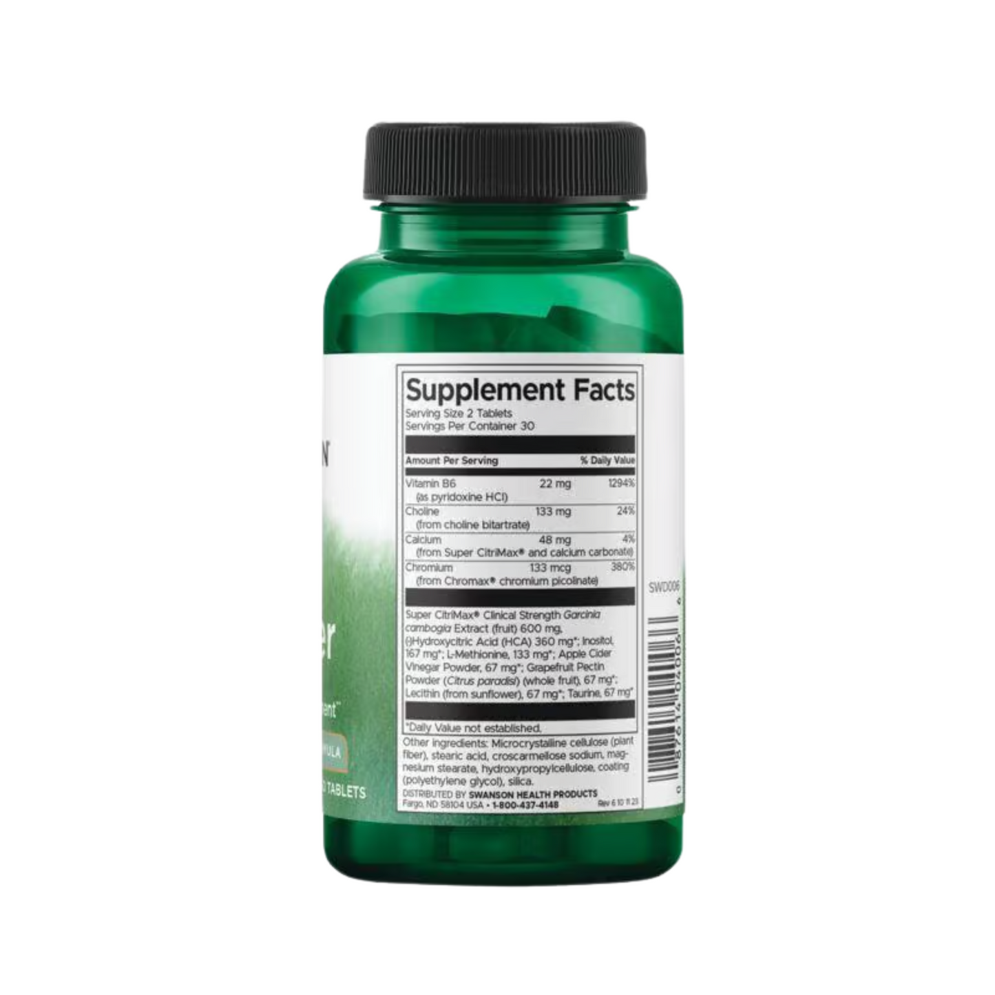 Swanson Fat Burner 60 Tabletas