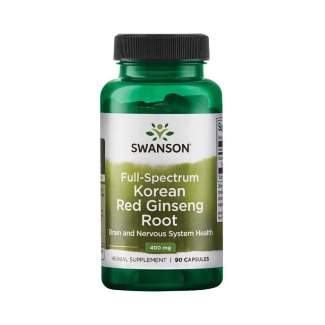 Full Spectrum Korean Red Ginseng Root 400 Mg - 90 Caps