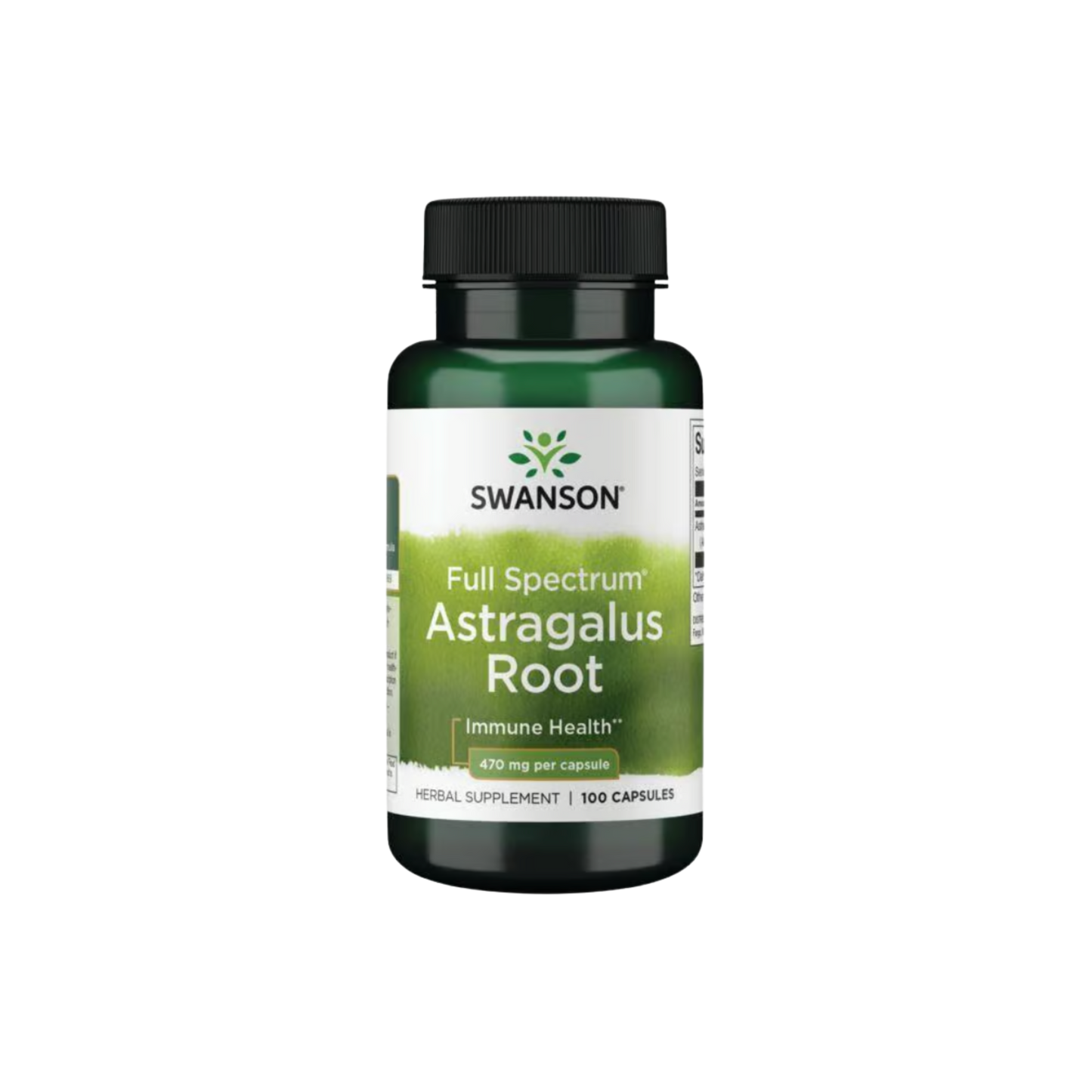 Swanson Full Spectrum Astragalus Root 470mg 100 Caps