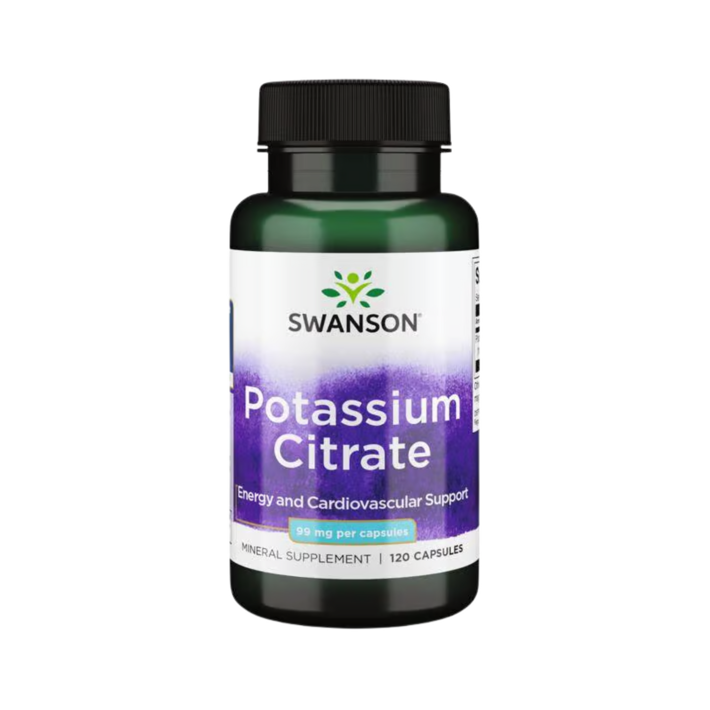 Swanson Potassium Citrate 99mg 120 Caps
