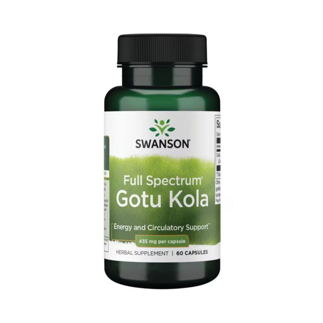 Swanson Full Spectrum Gotu Kola 435 Mg 60 Caps