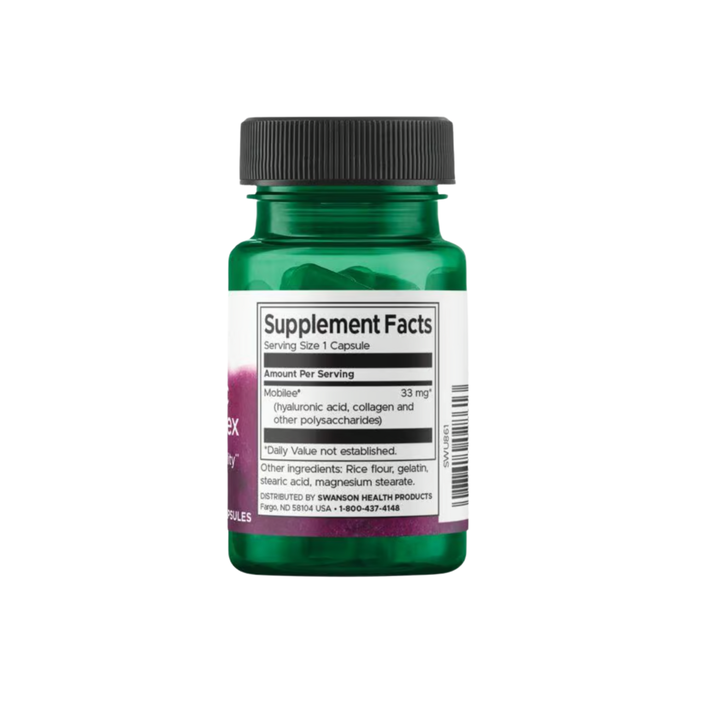 Swanson Hyaluronic Acid Complex 33mg 60 Caps