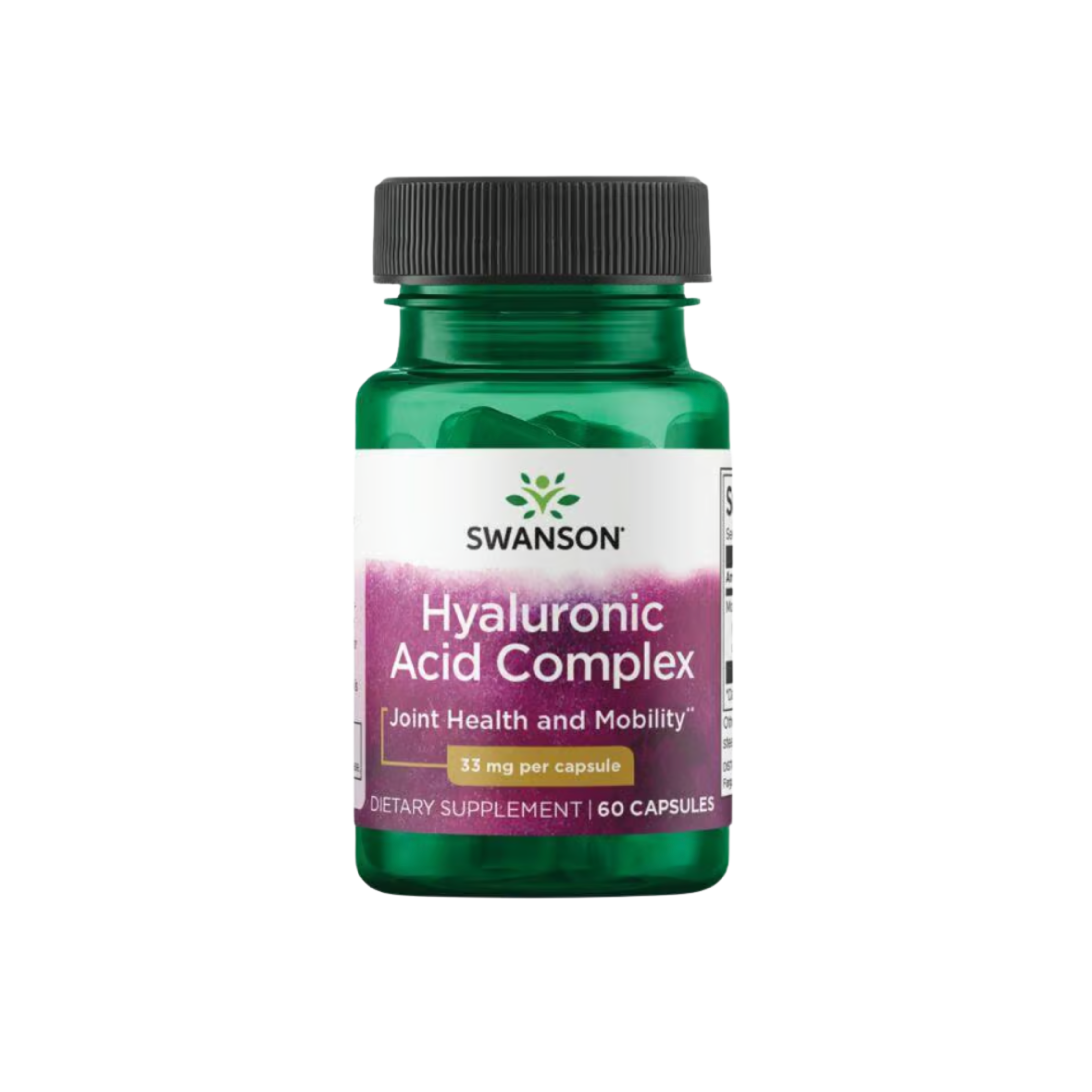 Swanson Hyaluronic Acid Complex 33mg 60 Caps