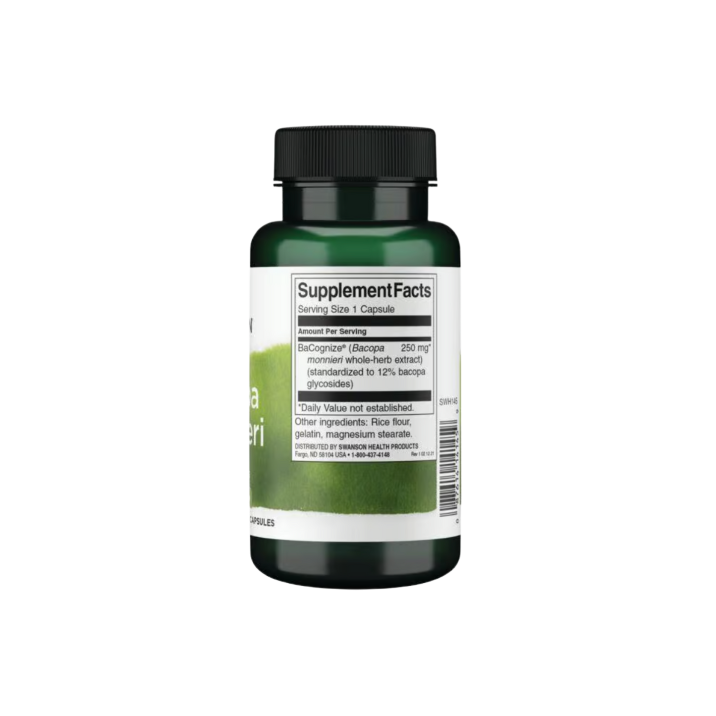 Swanson Bacopa Monnieri 250mg 90 Caps