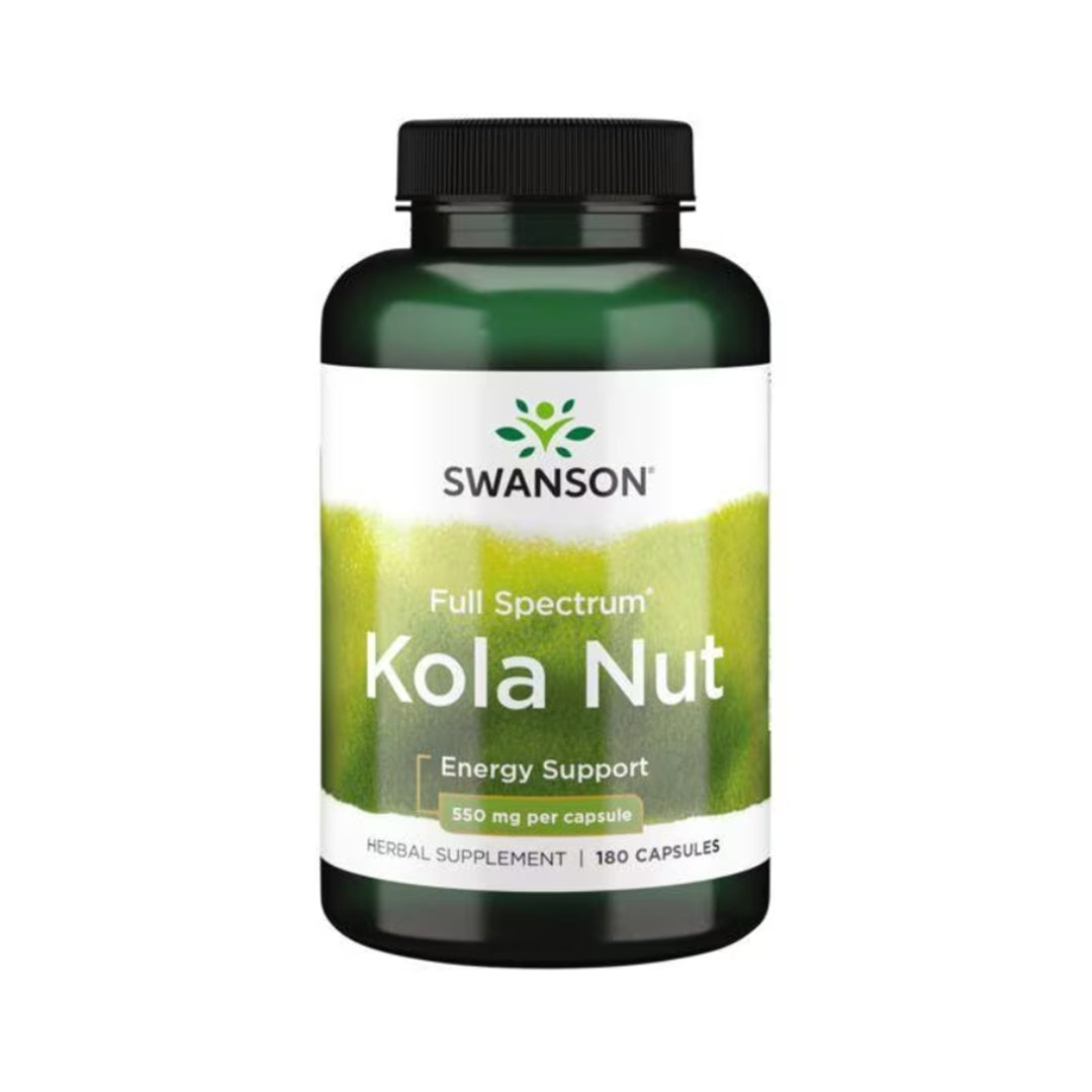 Swanson Full Spectrum Kola Nut 550mg 180 Caps
