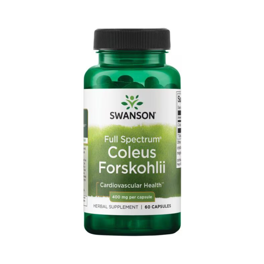 Swanson Full Spectrum Coleus Forskohli 400 Mg 60 Caps
