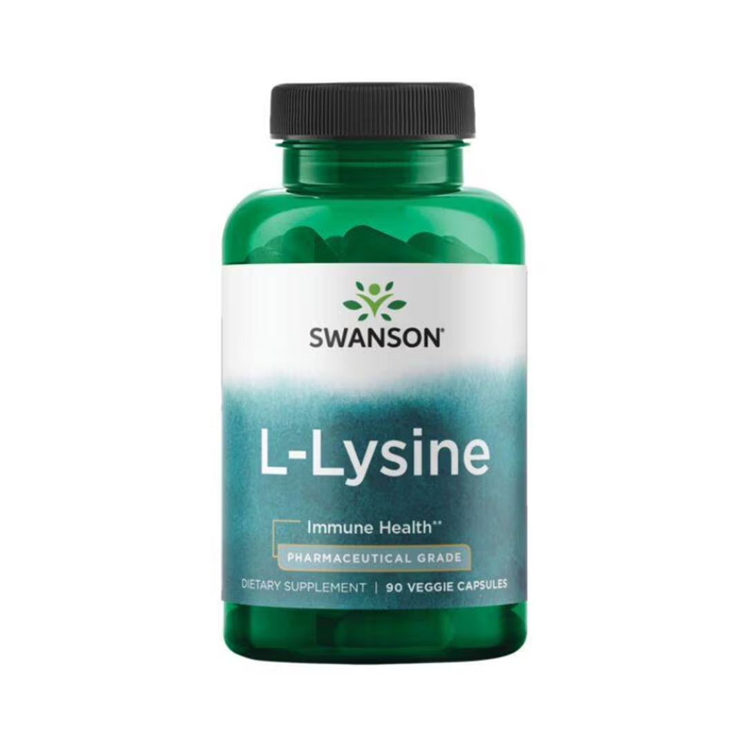 Swanson L-lycine Pharmaceutical Grade 500mg 90 Veg Caps