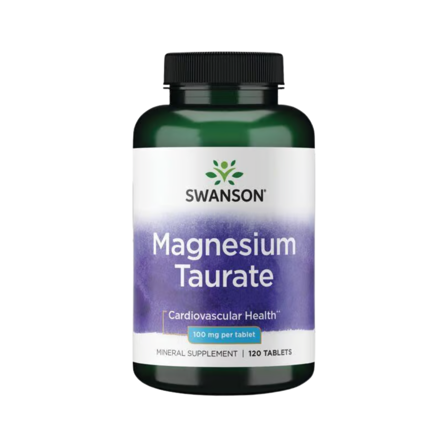 Swanson Magnesium Taurate 100 mg 120 Tabletas