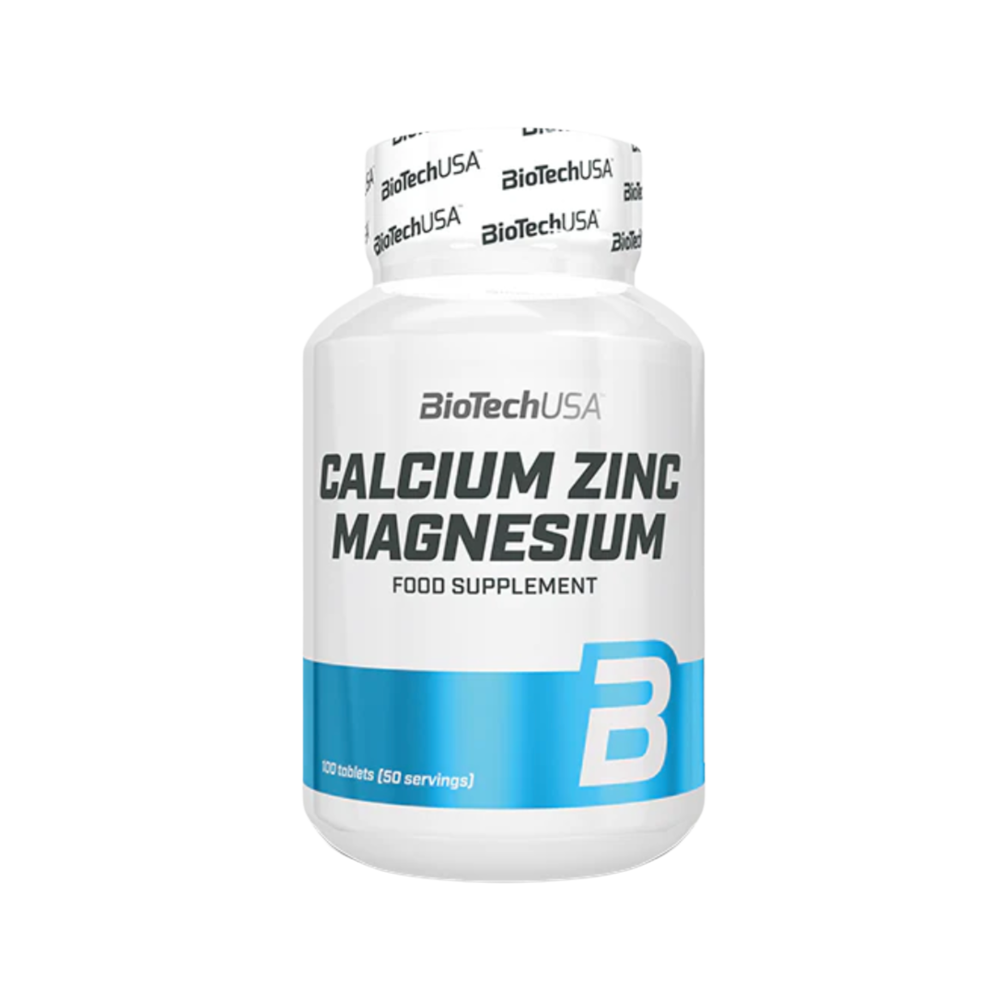 Biotechusa Calcium, Zinc & Magnesium 100 Tabletas