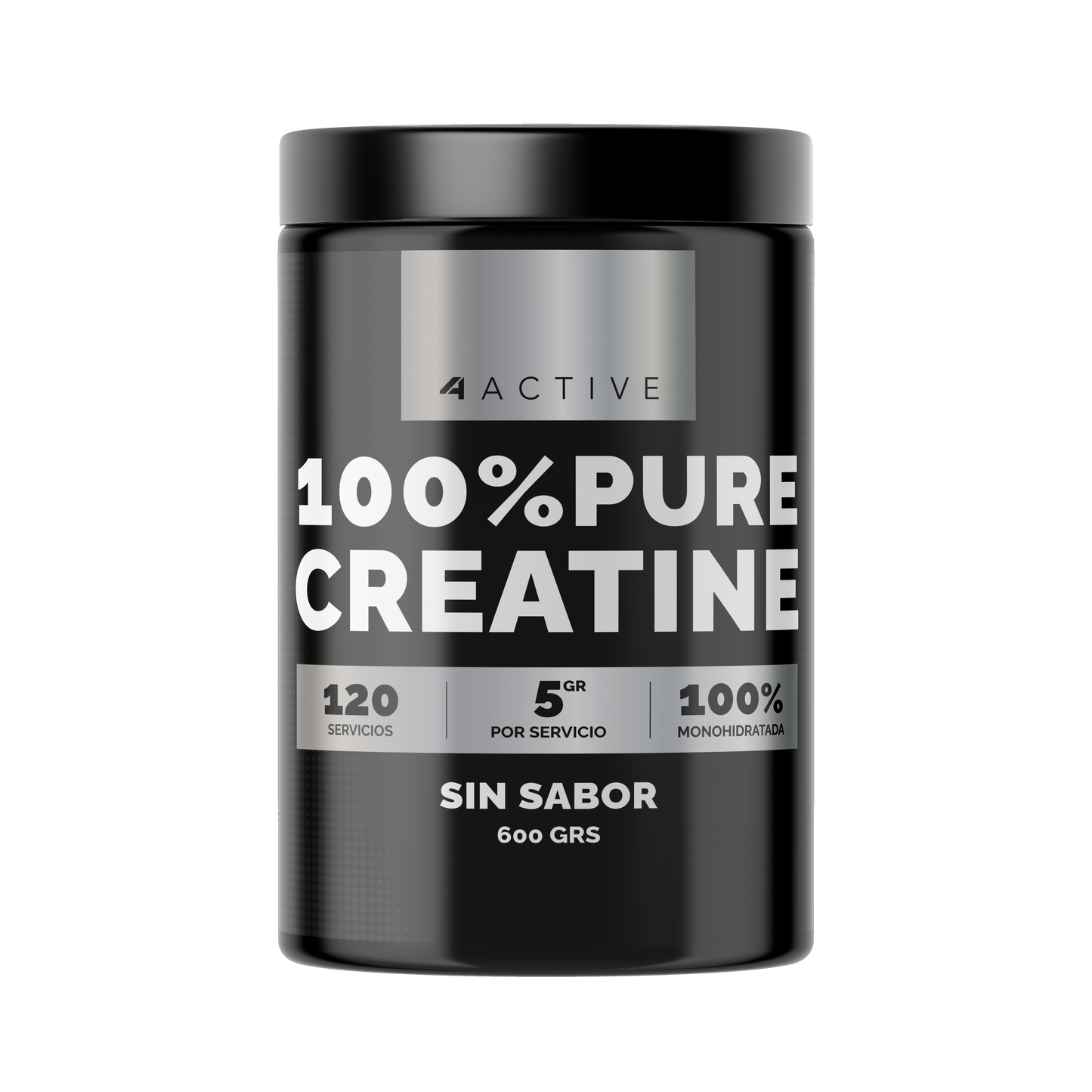 4Active 100% Pure Creatine Monohydrate - 600 Grs