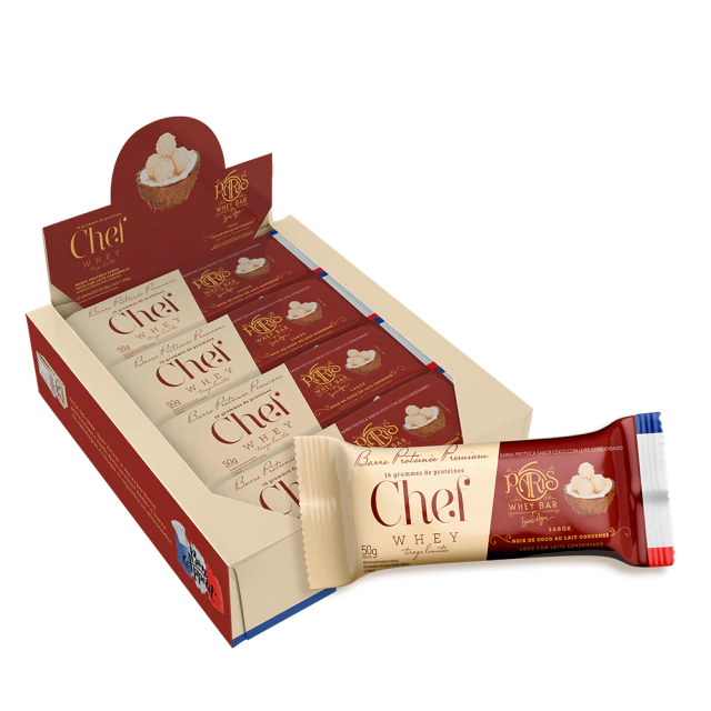 Chef Whey Bar - (Display 12 Unidades)