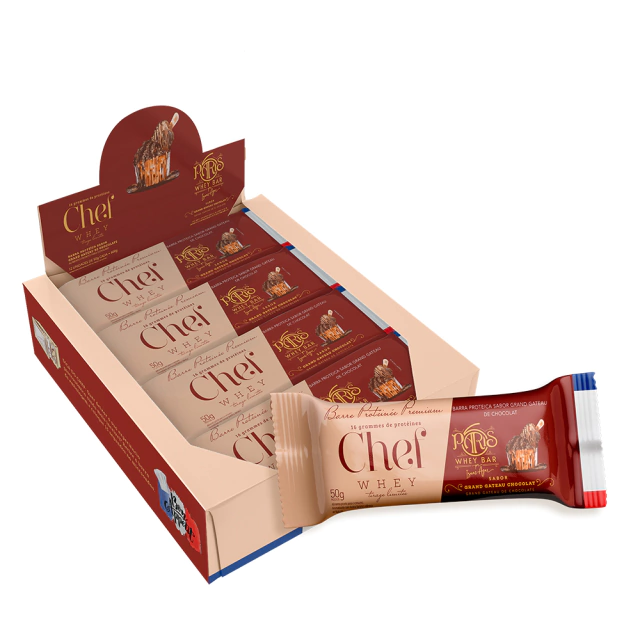 Chef Whey Bar - (Display 12 Unidades)