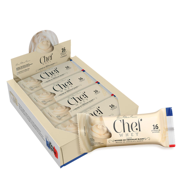 Chef Whey Bar - (Display 12 Unidades)