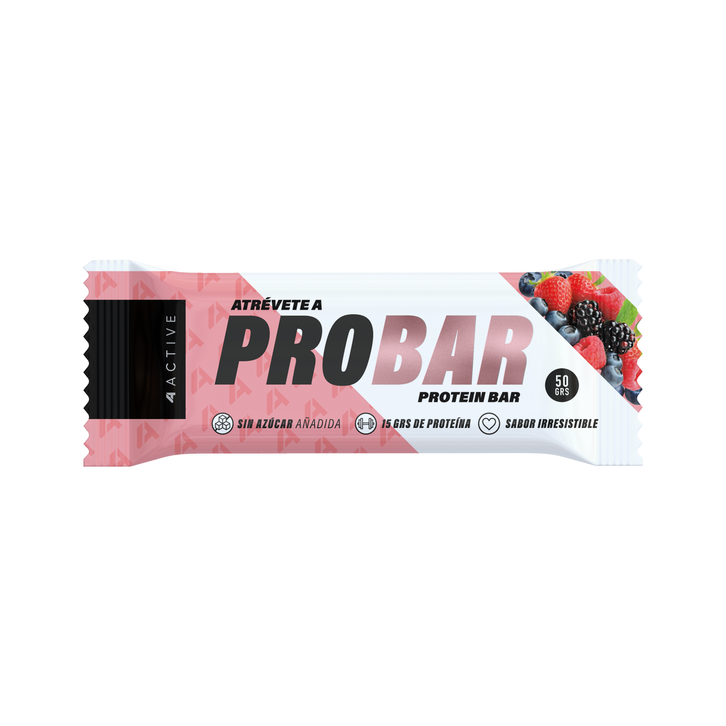4Active PROBAR Protein Bar 50g - 16 unidades
