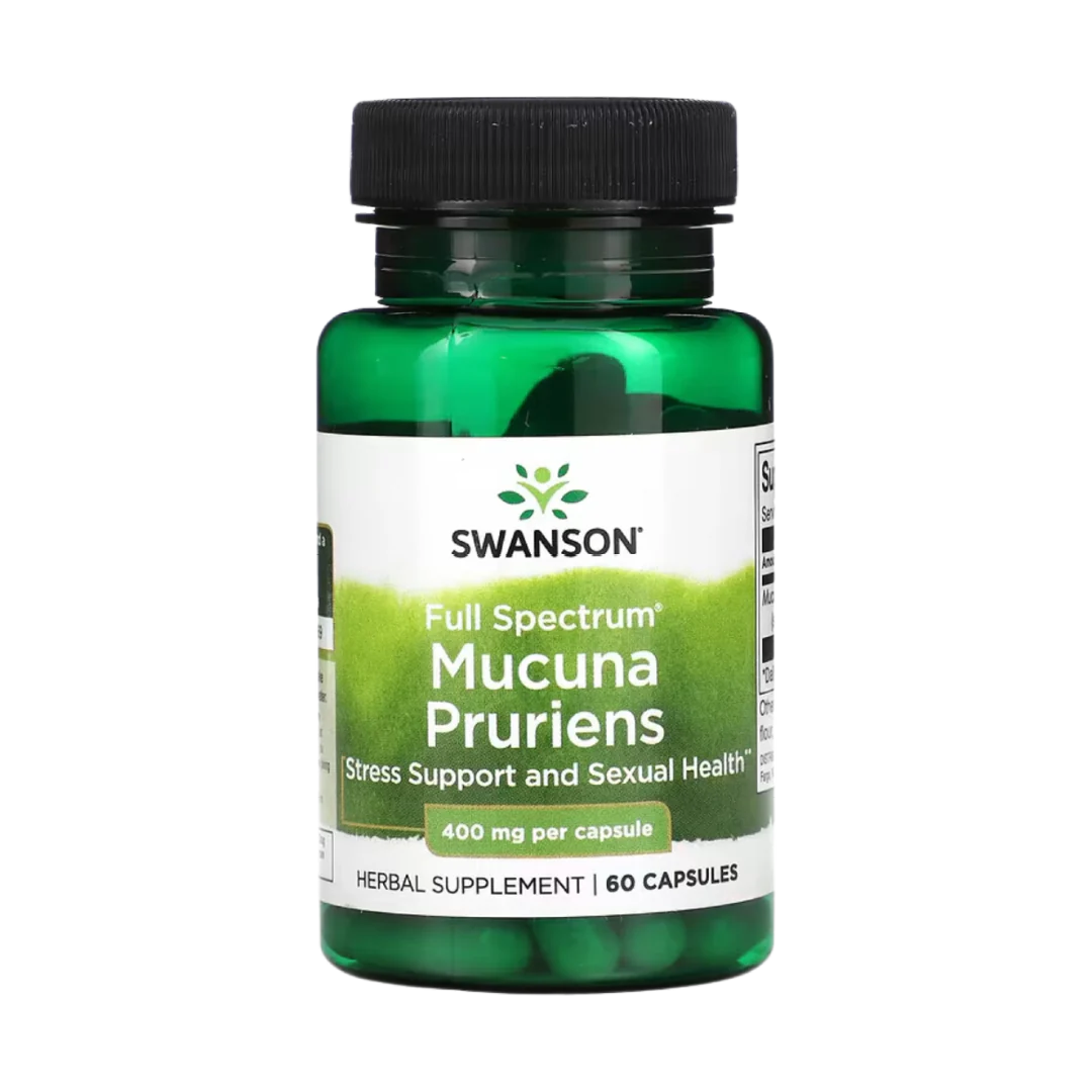 Swanson Full Spectrum Mucuna Pruriens 400 mg 60 Caps