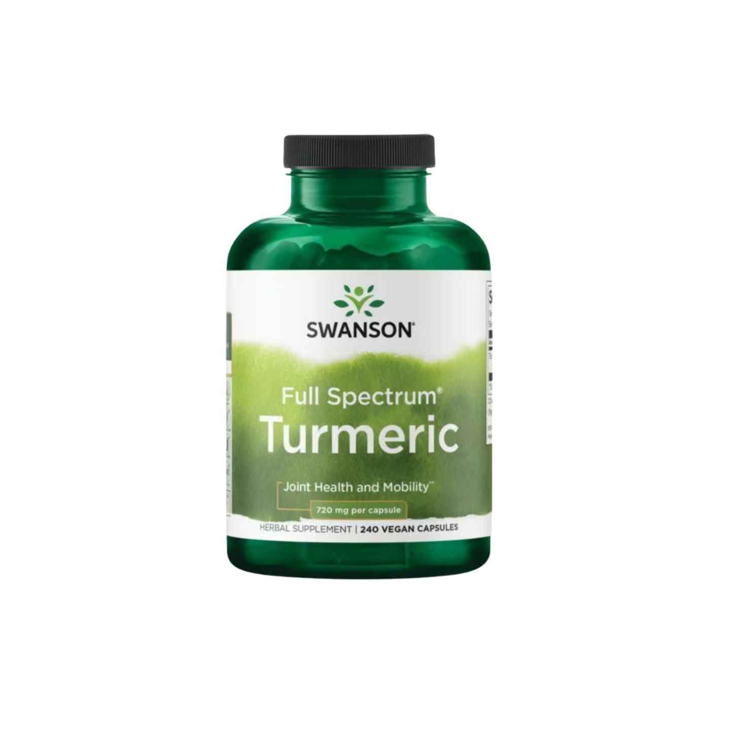 Swanson Full Spectrum Turmeric 720mg 240 Vegan Caps