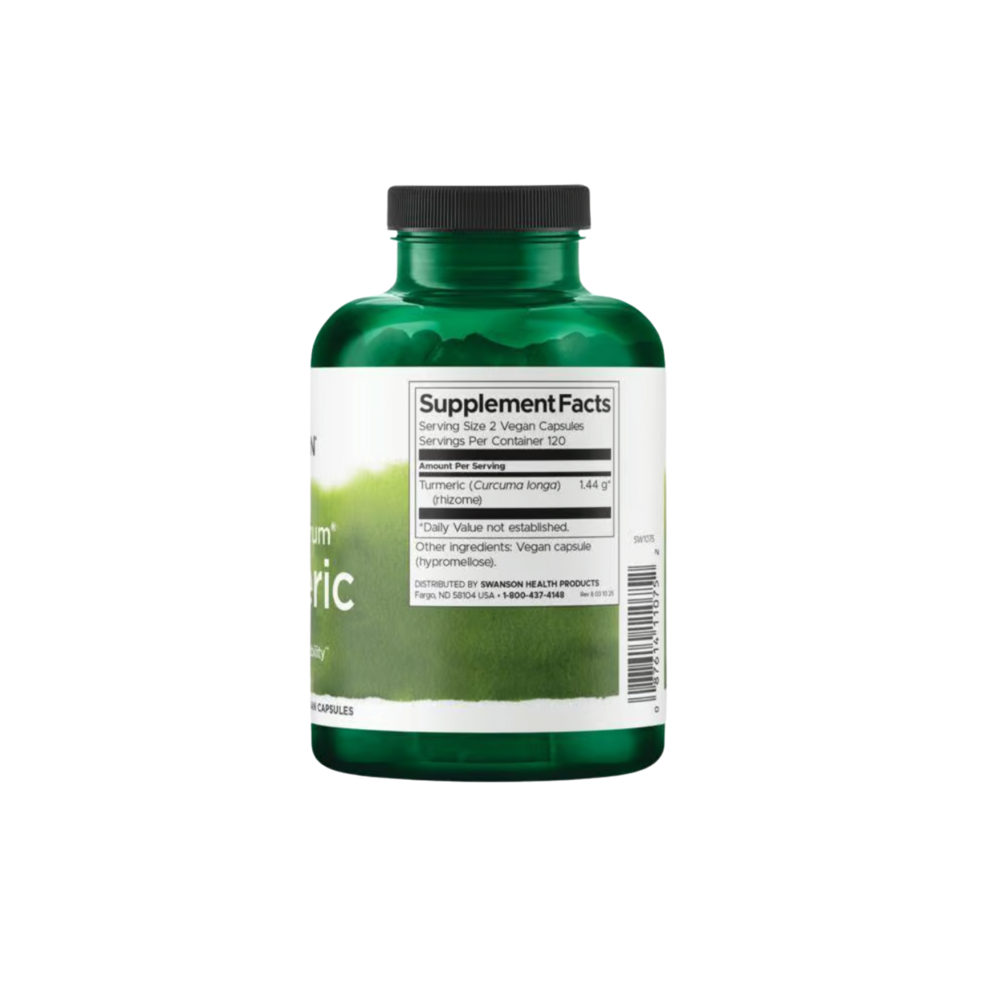 Swanson Full Spectrum Turmeric 720mg 240 Vegan Caps