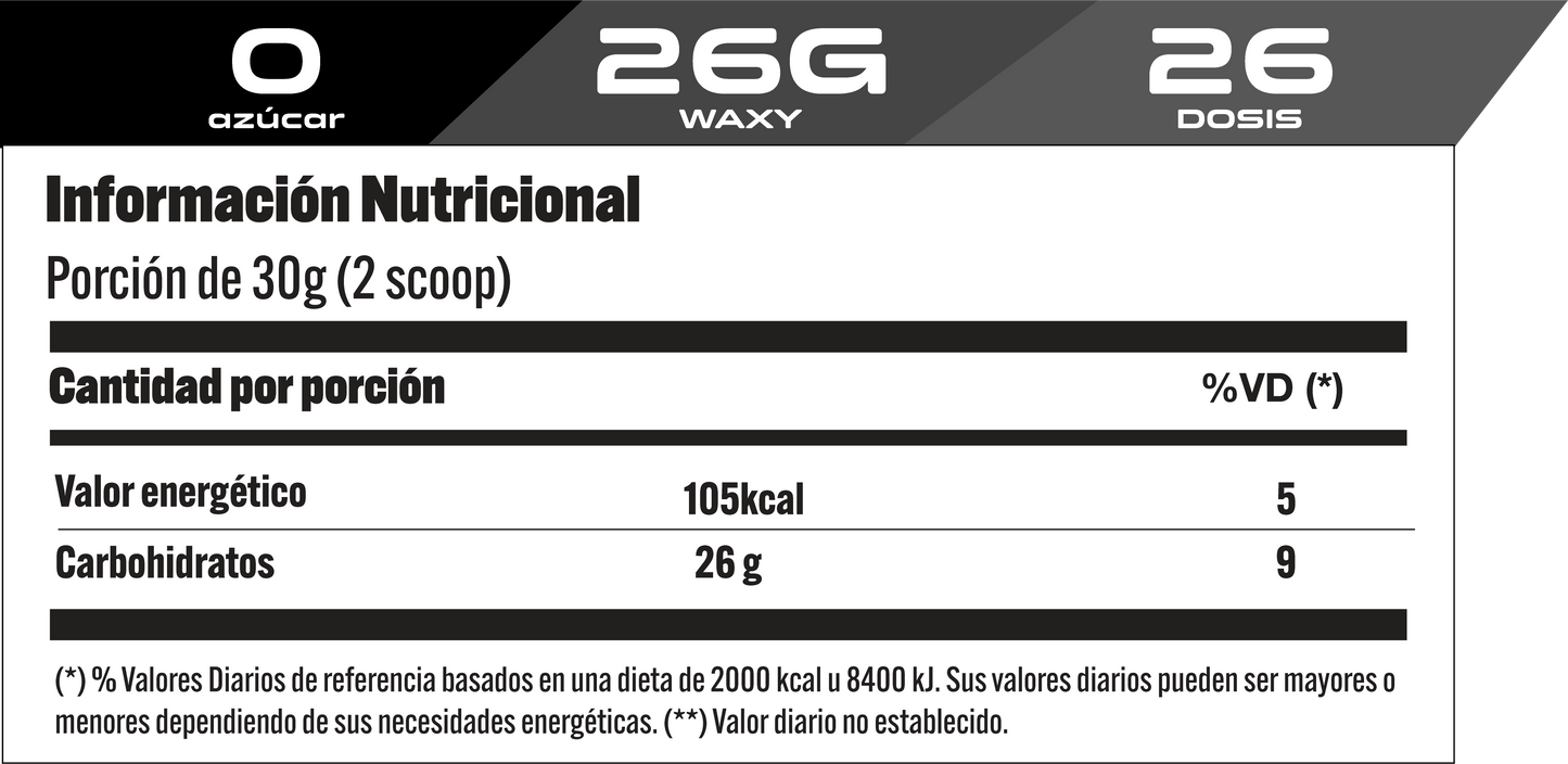 XPro Nutrition - Waxy Maize Super Carb 800 Grs