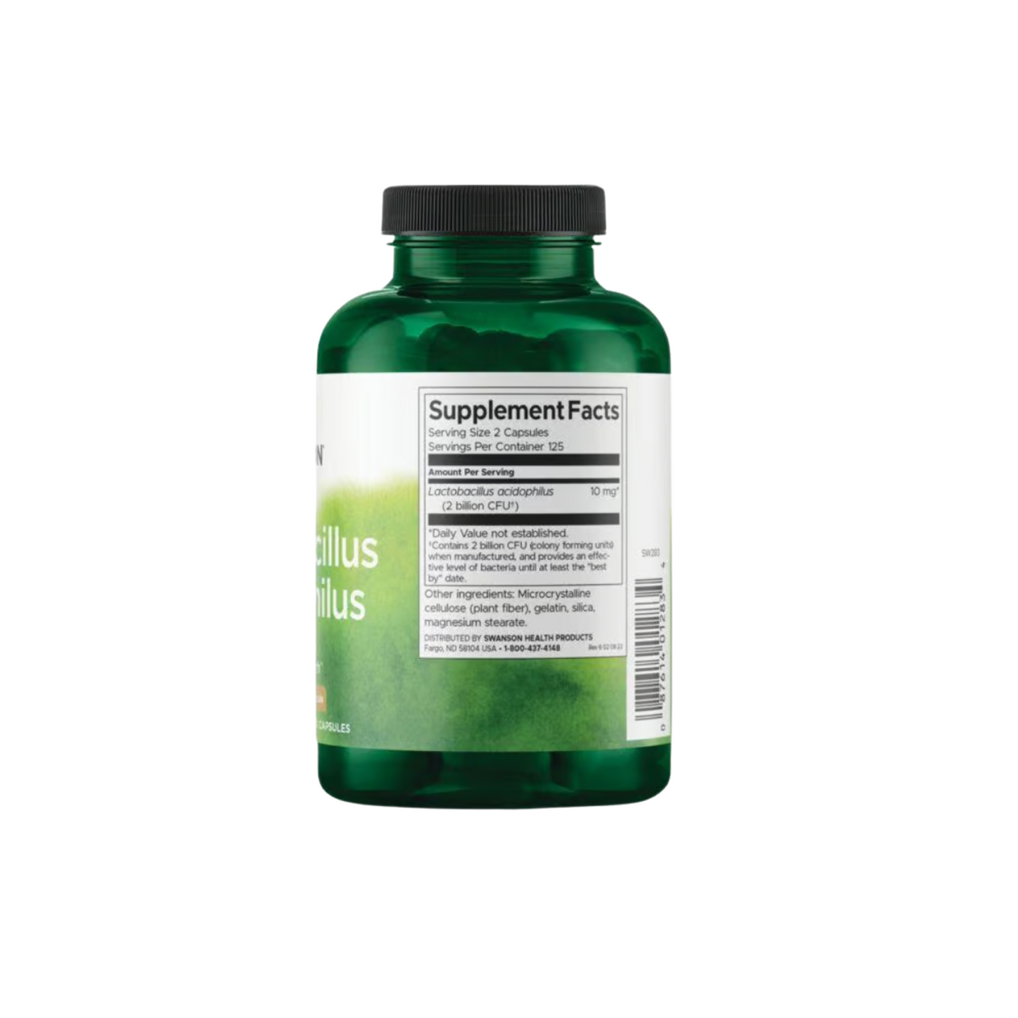 Swanson Lactobascillus Acidophilus 250 Caps