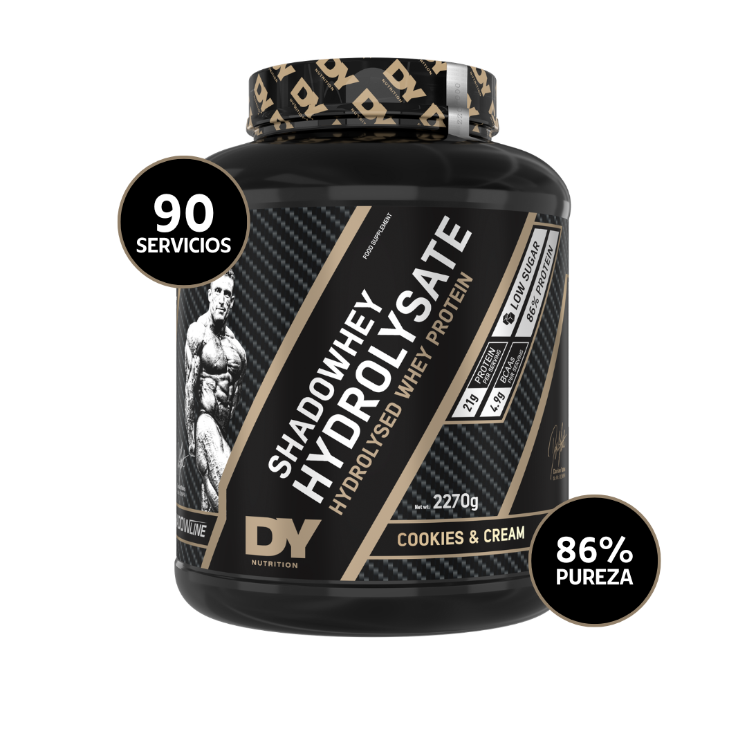 DY Nutrition Shadowhey Hydrolysate 2270 kg | Proteína Whey Hidrolizada · Absorción Ultra Rápida