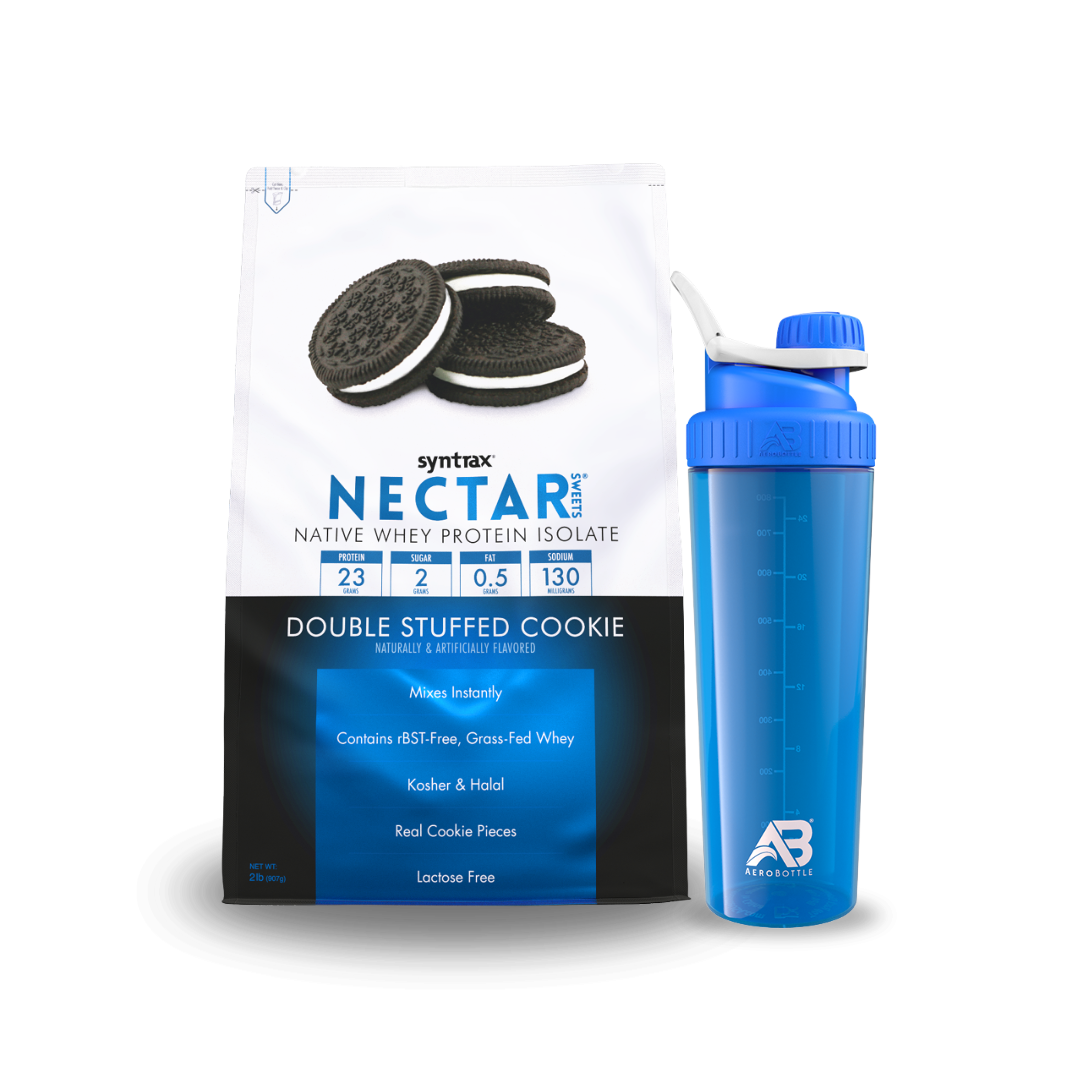 Pack Syntrax Nectar Sweets 2 Lbs + Aerobottle Shaker