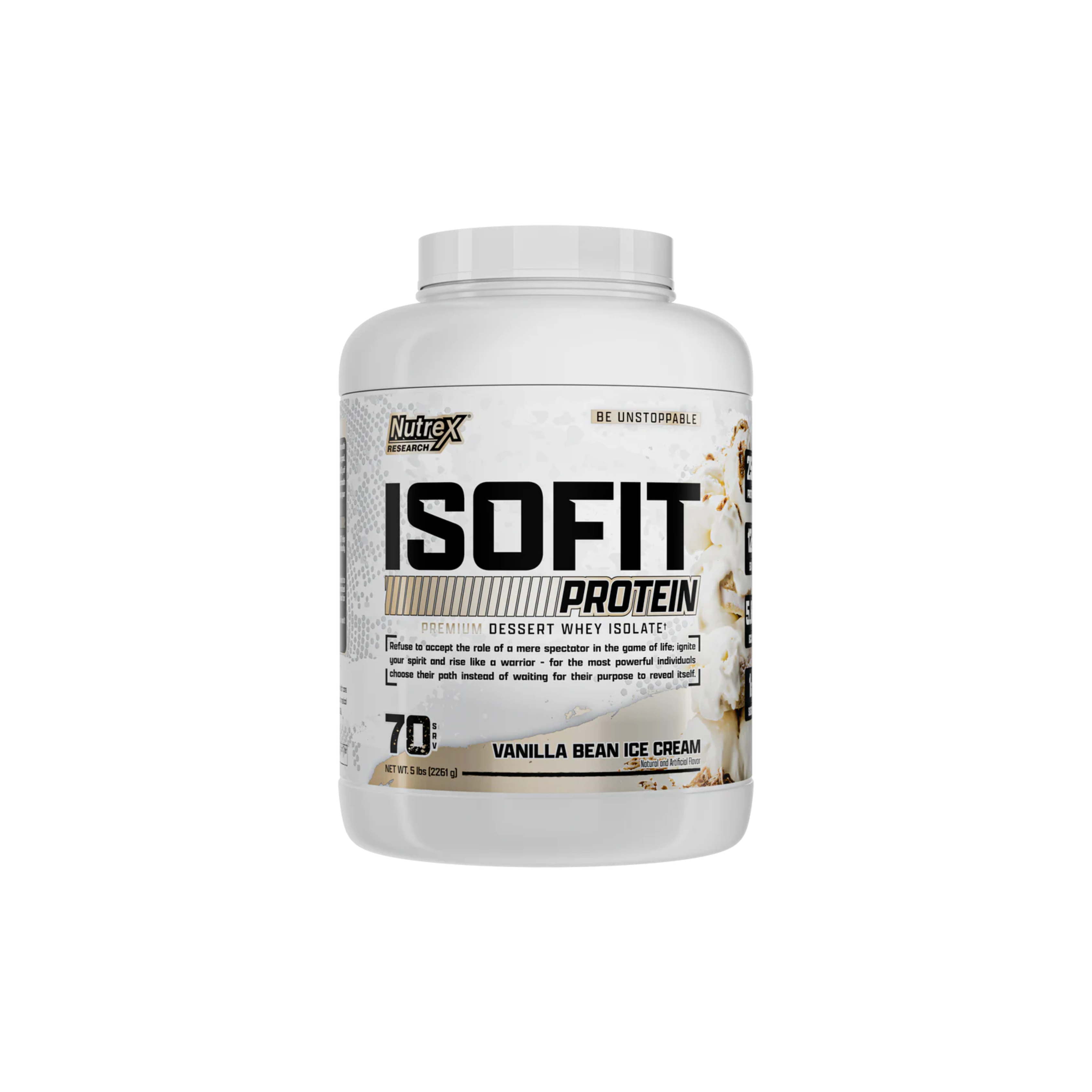 Isofit Nutrex protein 5 libras 70 Servicios