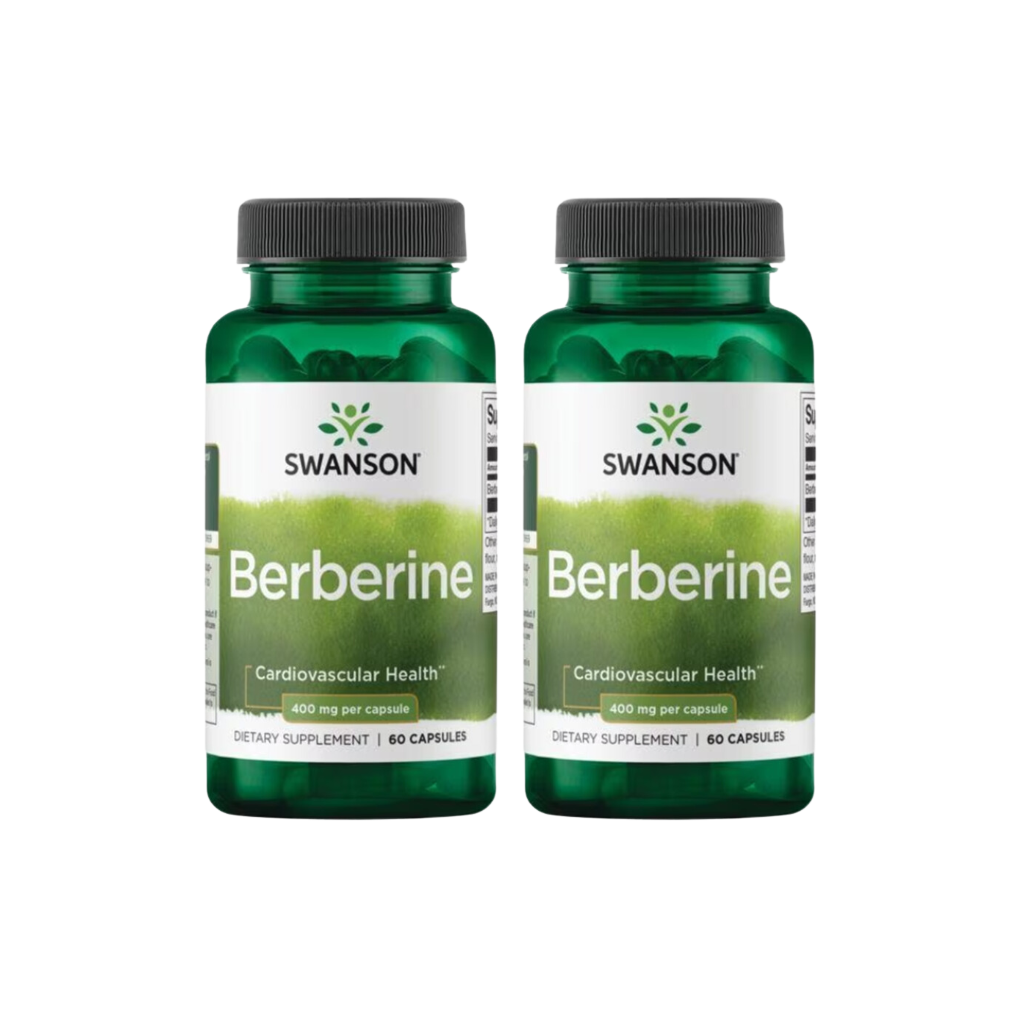 Pack - Swanson Berberine 60 Caps -  2 x $61.183