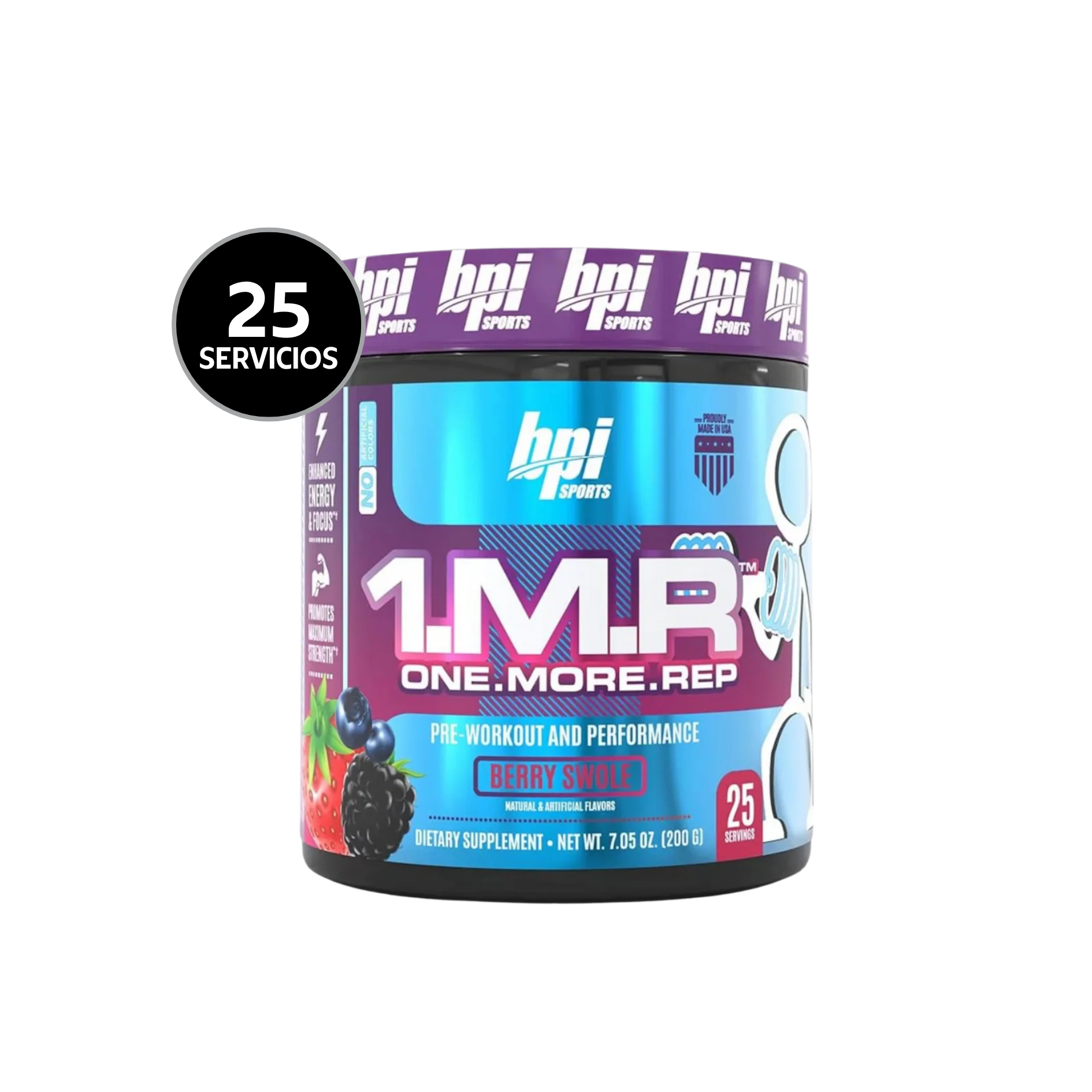 Pack BPI Sports 1.M.R Pre-Entreno + Creatina 1 kg | Combo Energía y Fuerza