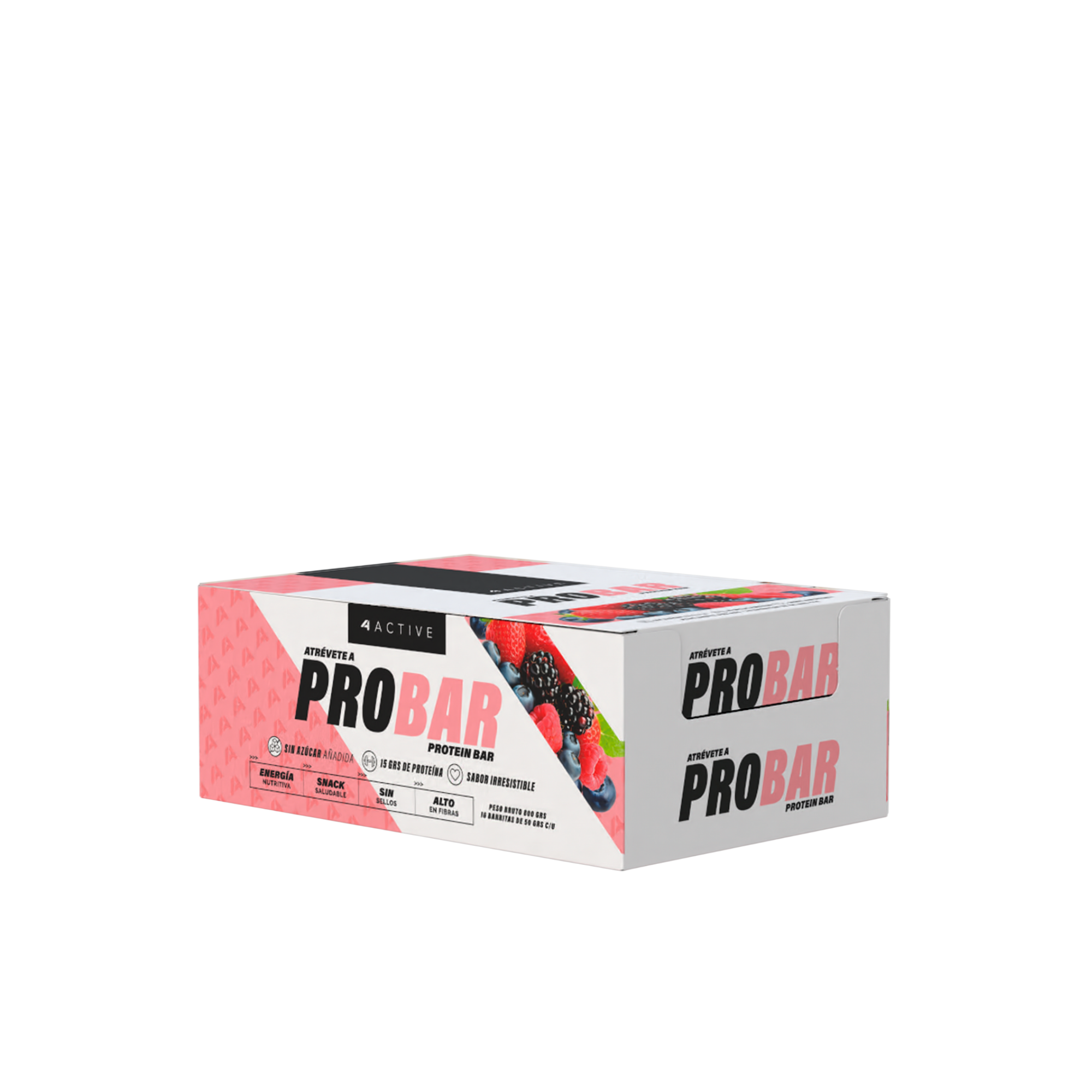 4active Probar Protein Bar 50G Caja 16 Unidades