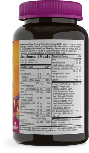 Alive! Prenatal 90 Gummy Multivitamin Nature's Way