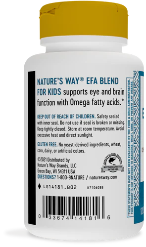 EFA Blend for Kids Nature's Way 120 softgels