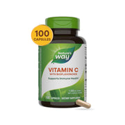 Vitamin C with Bioflavonoids Nature's Way 100 capsulas