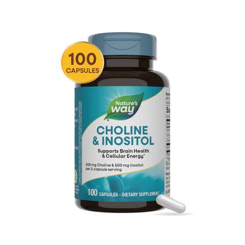 Choline & Inositol Nature's Way 100 capsulas