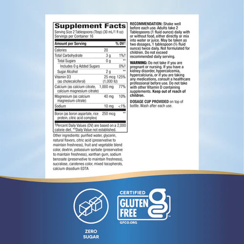 Calcium & Vitamin D3 Nature's Way (480 ml)