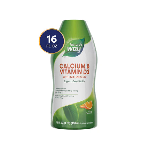 Calcium & Vitamin D3 Nature's Way (480 ml)