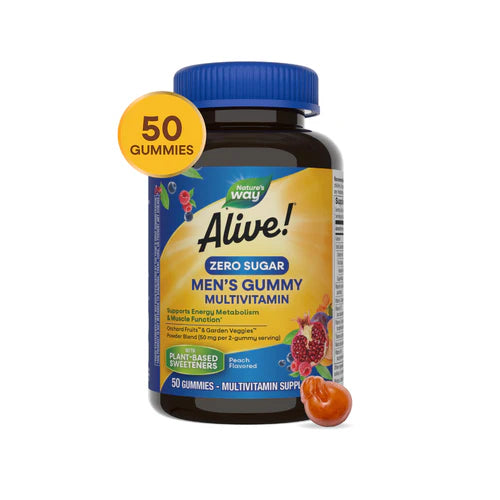 Alive Men's 50 Gummy Multivitaminico Nature's Way