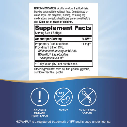 Probiotic Acidophilus Nature's Way 30 softgels