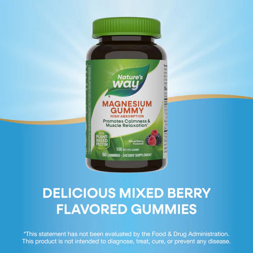Magnesium Nature's Way 60 Gummy