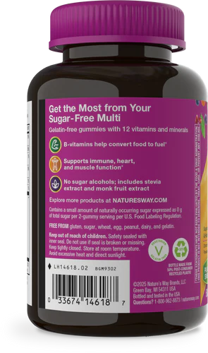 Alive! Zero Sugar Nature's Way Women's Gummy Multivitamin