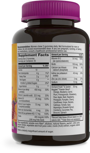 Alive! Zero Sugar Nature's Way Women's Gummy Multivitamin