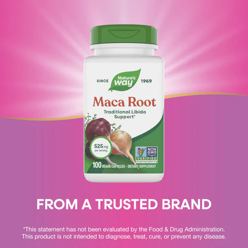 Maca Root Nature's Way 100 capsulas