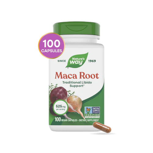 Maca Root Nature's Way 100 capsulas
