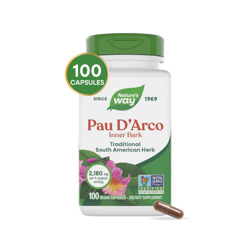 Pau d’Arco Inner Bark Nature's Way 100 capsulas