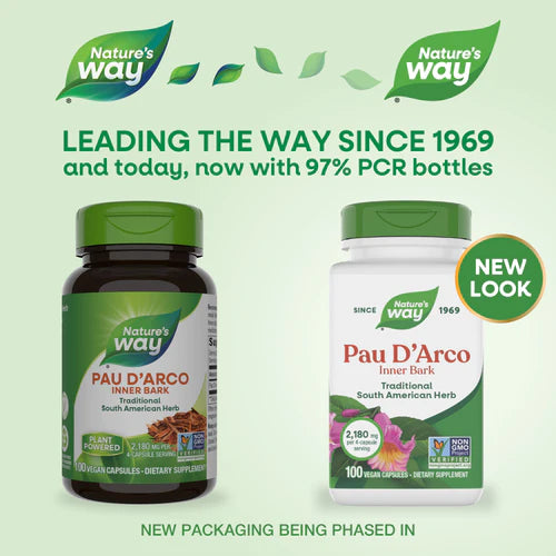 Pau d’Arco Inner Bark Nature's Way 100 capsulas