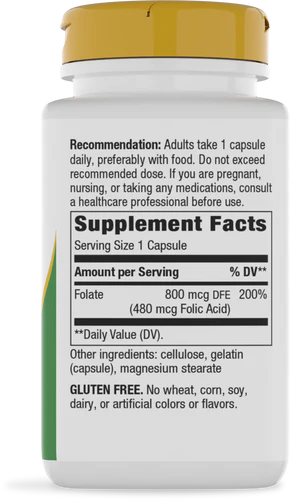Folate Nature's Way 100 capsulas