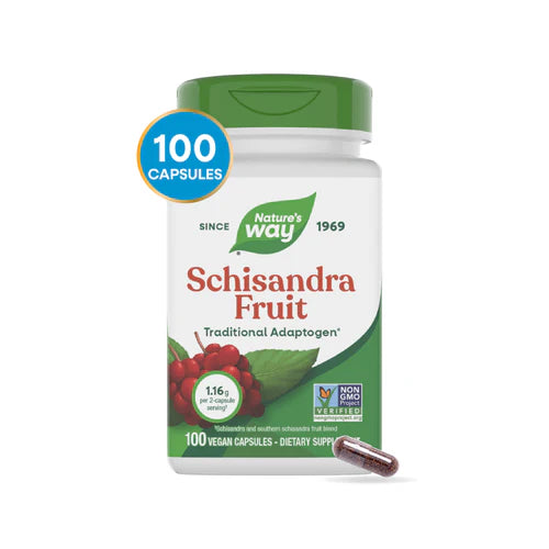 Schisandra Fruit Nature's Way 100 capsulas