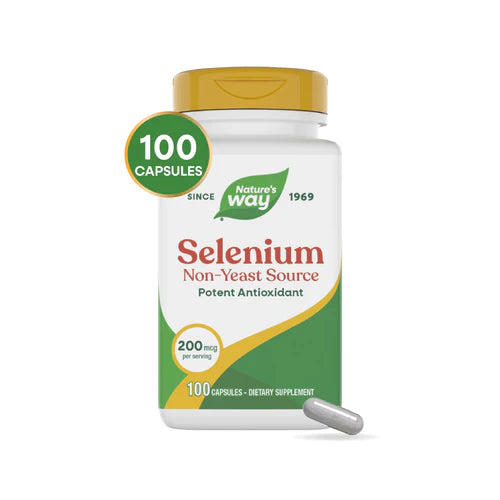 Selenium Nature's Way 100 capsulas