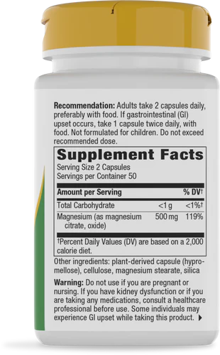 Magnesium Complex Nature's Way 100 capsulas