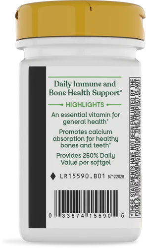 Vitamin D3 Nature's Way 120 softgels