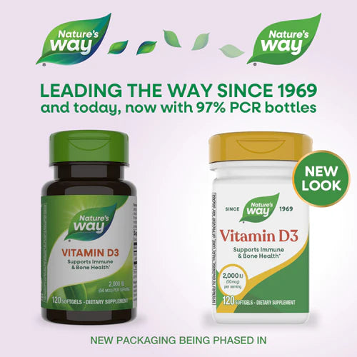 Vitamin D3 Nature's Way 120 softgels